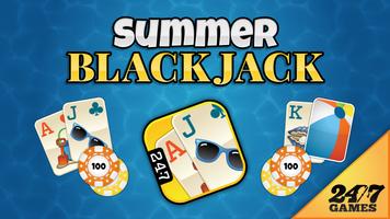 Poster Summer Blackjack