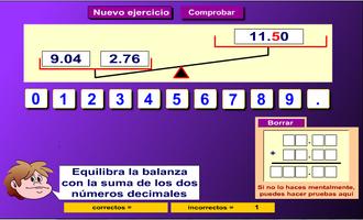 Suma  números decimales imagem de tela 1