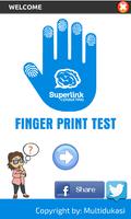 Fingerprint Test Cartaz