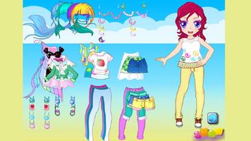 Fashionable Girl Dress up Affiche