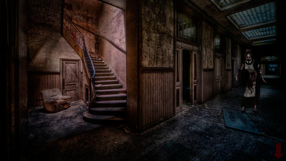 Scary house прохождение. Abandoned House игра. Страшный коридор. Коридор заброшенного здания. Заброшенный дом.