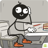 Stickman school escape icon