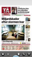 Tidningen Ångermanland e-tidn captura de pantalla 1