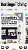 Borlänge Tidning e-tidning ポスター