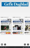Gefle Dagblad e-tidning syot layar 3