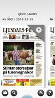 پوستر Ljusdals-Posten e-tidning