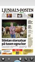 Ljusdals-Posten e-tidning captura de pantalla 1