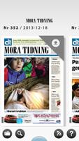 Mora Tidning e-tidning Affiche