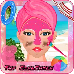 Seaside spa salon for girls APK download