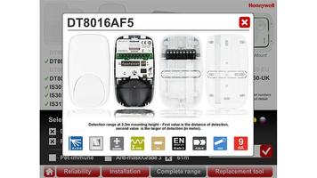 Honeywell Motion sensors range screenshot 3