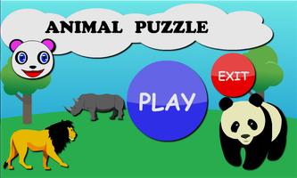 Panda Puzzle Kids постер