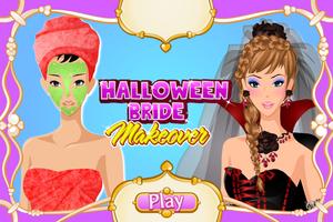 Halloween Bride Makeover poster