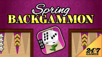 Poster Spring Backgammon