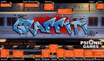 That Graffiti App Affiche