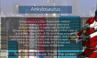 Ankylosaurus-Combine DinoRobot Affiche