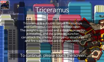 Triceramus - Combine DinoRobot الملصق