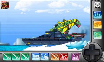 Dino Robot - Ninja Parasau capture d'écran 3