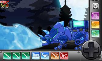 Tricera Blue - Combine! Dino Robot capture d'écran 2