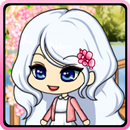 Cherry-blossom Pretty girl APK