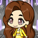 Decalcomanie Pretty Girl : dress up game APK