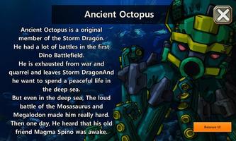 Ancient Octopus - Dino Robot Affiche