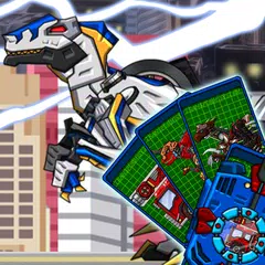 Transform! Dino Robot - Velociraptor Cops