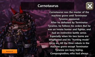 Dino Robot - Carnotaurus Affiche