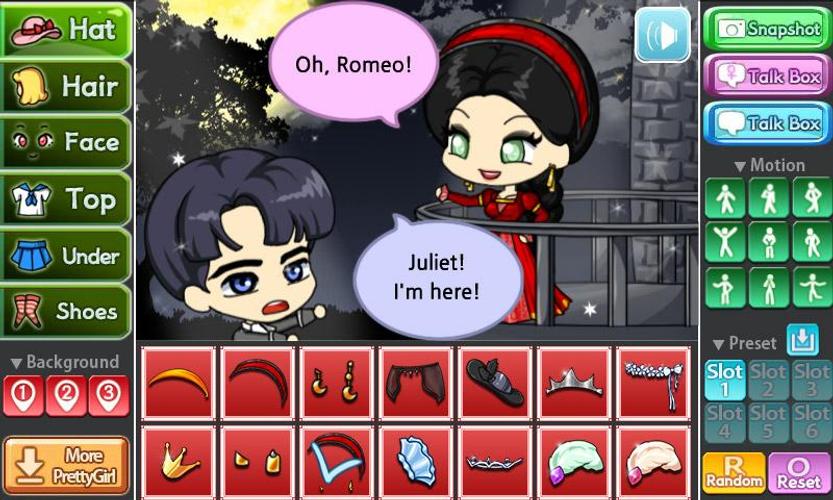 Pretty Girl's Romeo&Juliet Style APK for Android Download