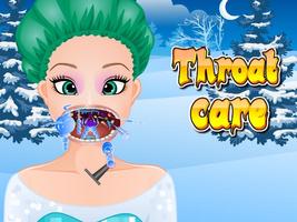 Throat Doctor Games for Kids Cartaz