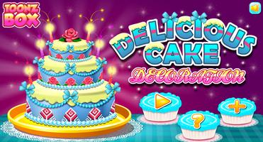 Cake Decoration Affiche