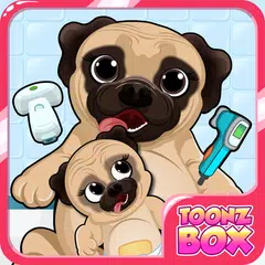 Perro bebé cachorro nacido