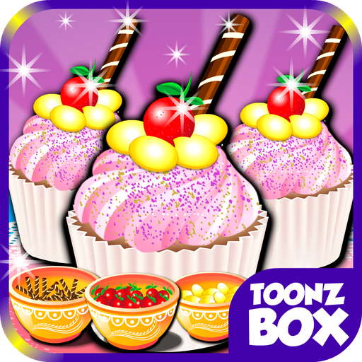 Sweet Candy Cup Cake Cooking