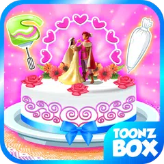 pastel de bodas juegode cocina