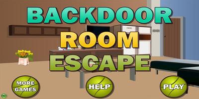 Escape Game Back Door Room plakat
