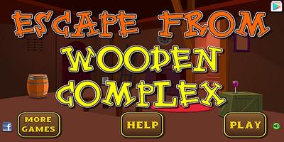Escape games_wooden complex ポスター