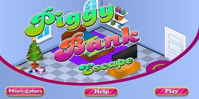 Escape Games Piggy Bank Plakat