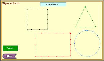 Traza Líneas y Figuras imagem de tela 3