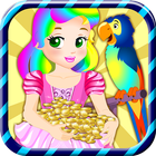 Juliet Island Adventure - princess game icône