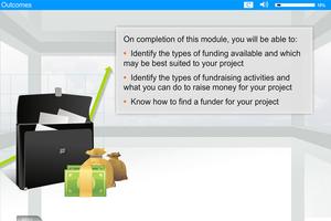 Fundraising e-Learning screenshot 2