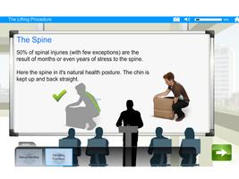 برنامه‌نما Manual Handling e-Learning عکس از صفحه