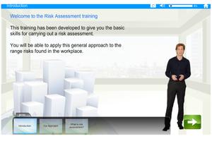 Risk Assessment e-Learning syot layar 2