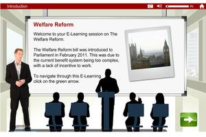 Welfare Reform Act e-Learning screenshot 2