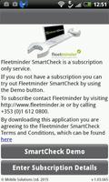 Fleetminder SmartCheck capture d'écran 1
