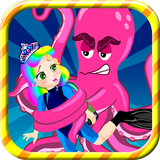 Underwater Escape - Girl Game icône