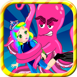 Underwater Escape - Girl Game أيقونة