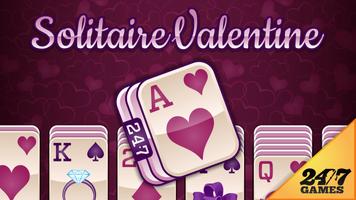 Valentine's Day Solitaire Plakat