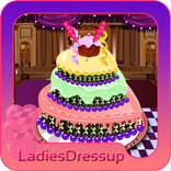 Ice cream cake decoration