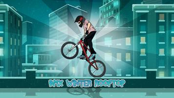 BMX Winter Rooftop poster