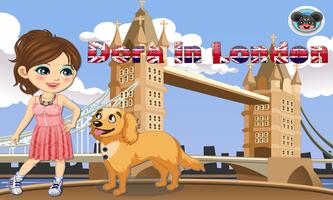 Dora in London – Dog game poster