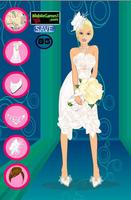 Fashion Girl Wedding Dress up ポスター